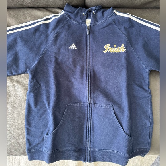 {adidas} - Vintage Notre Dame Hoodie - Picture 6 of 7